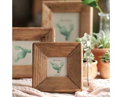 Fotolijst van Gerecycled Hout, Foto Formaat: 7,6x7,6cm / 3"x3"