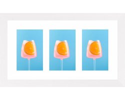 Fotolijst voor 3 foto's 13x18 - SecaDesign Fika - Drieluik fotolijst - Wit - Fotokader