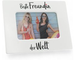 Fotolijst Vriendschap - Herinneringen Lijst - Foto Presentatie - Bescherming tegen stof - 13 x 8 cm