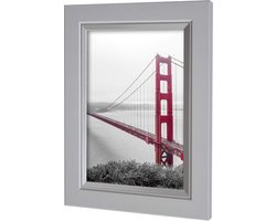 Fotolijst - Wanddecoratie lijst - Foto presenteren - Moderne decorfolie - 35 x 45 cm - Wit