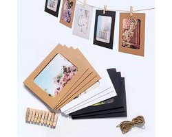 Fotoslinger - Fotolijstjes - 11,5x16cm - 200cm - Slinger - Fotolijn - Fotodraad