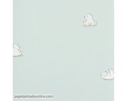 Four Friends - Behang Kinderkamer - Babykamer - Behangpapier - Kinderbehang - Beertjes - 0,53 x 10,05M.