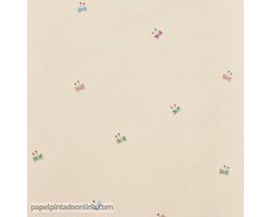 Four Friends - Behang Kinderkamer - Babykamer - Behangpapier - Kinderbehang - Bijtjes - 0,53 x 10,05M.