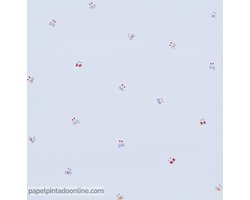 Four Friends - Behang Kinderkamer - Babykamer - Behangpapier - Kinderbehang - Bijtjes - 0,53 x 10,05M.