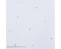 Four Friends - Behang Kinderkamer - Babykamer - Behangpapier - Kinderbehang - Druppels - 0,53 x 10,05M.