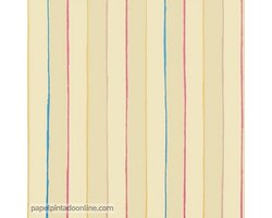 Four Friends - Behang Kinderkamer - Babykamer - Behangpapier - Kinderbehang - Strepen - 0,53 x 10,05M.