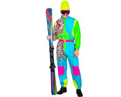 Fout Ski pak snowboarder lichtblauw/groen