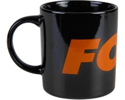 Fox Black and Orange Logo Ceramic Mugs