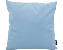 Fox Hydro Blue / Blauw Kussenhoes | Vlekbestendig - Waterafstotend | Polyester/Katoen | 45 x 45 cm