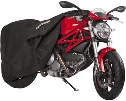 FOX Motorhoes Binnen – Stofhoes – Ademend – Beschermt tegen Stof & Krassen – Zwart – Maat M – DS COVERS