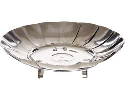 Fox outdoor kleine inklapbare vuurschaal 27cm van roestvrij staal