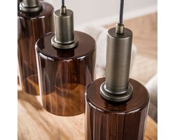 Fraaai - Lucien hanglamp 6-lichts - sienna bruin