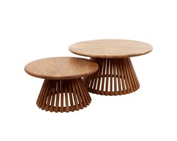 Fraaai - Odila ronde salontafels - set van 2