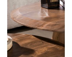 Fraaai - Ronna salontafel set van 2 - massief acacia - bruin