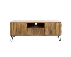 Fraaai - Sedona tv-meubel 135 cm mangohout zandkleur