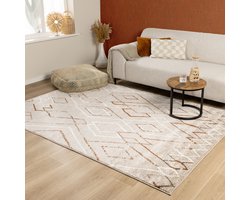 FRAAI Berber vloerkleed - Blend Diamond Beige - 160x230 cm