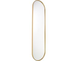 Fragix Boston Passpiegel Ovaal - Goud - Metaal - 150x40