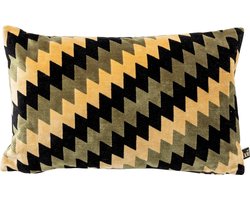 FRANCESCO | sierkussen 30x50 cm | Military Olive | groen | multicolor | Hoii | met duurzame kussenvulling