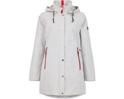 Frandsen Waterproof Parka Jacket Licht Grijs Maat 48
