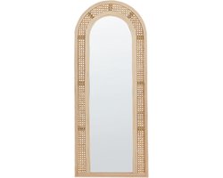 FRANEY - Wandspiegel - Naturel - Rotan