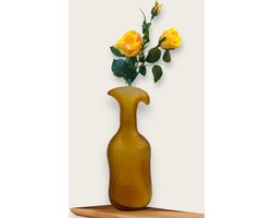 Franse vintage vase + Rose