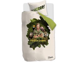 FREEK VONK Laterrr dekbedovertrek - Eenpersoons - 140x200 - Zand