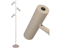 Freelight - Vloerlamp Undici 3 lichts H 165 cm beige