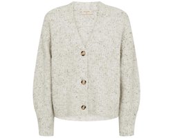 Freequent Vest Fqgrsnemes Cardigan 207384 Moonbeam Melange Dames Maat - XL