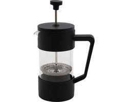 French press cafetière uit glas zwart 350ml