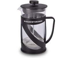 French Press Koffiemaker 600ml - RVS & Kunststof Cafetière - Borosilicaatglas Espresso & Thee Maker - Koffiepers & Koffiepot - Geschikt voor Koffie en Thee