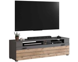 Freno TVkast element grijs Nox Eiken NB - 40x140x42cm