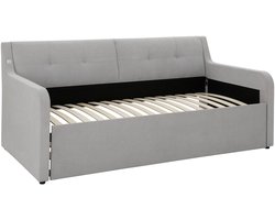 Frenz-Dagbed - Zilver Stof