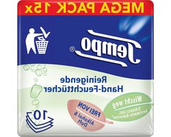 Fresh to Go Pure Reuzenverpakking 10-stuks - HTML Content nodig vochtige doekjes handen