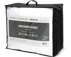 Fresh&Co Ganzendons Dekbed - All-Season - Anti-Allergisch - Ademend - Warmteklasse 2 - 200x220