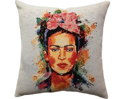 Frida Kahlo kussenhoes - Gobelin stof - 40 x 40 cm