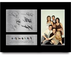 Friends TV Show Poster - Wanddecoratie Fan Merchandise - Woonkamer Decoratie - Gedrukte Handtekeningen - A4 21x30 cm - Multicolor