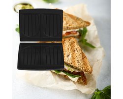 FRITEL Set bakplaten - Croque / Sandwich - EXCLUSIEF TOESTEL - PFAS-vrij