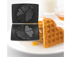 FRITEL Set bakplaten - Hartjeswafels - EXCLUSIEF TOESTEL