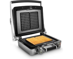 FRITEL WaffleTastic® CW 3648 - Wafelijzer 6x10 Wafels - 41x26cm - 1600W - Losse platen - PFAS vrij + 60' Timer