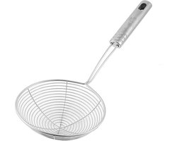 Frituur vergiet - frituurschep - Schuimspaan Vergietlepel - Frituurspaan -Gebakken Filter-frituurschep-Keuken Zeef - Bakken Koken Tools - Keuken Accessoires