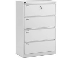Fromm & Starck - Metalen archiefkast - 132 cm - 4 laden