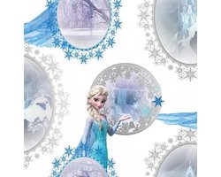 Frozen Behang voor de Kinderkamer - Disney - Papierbehang - 0,52 x 10,05 m.