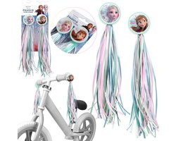 Frozen Elsa en Anna Decoratieve linten SLINGERS voor sturen van fietsen, steps voor kinderen 2 stuks