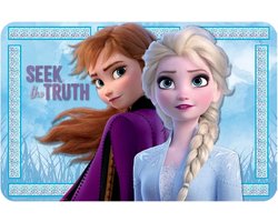 Frozen seek the truth placemat - onderlegger 43 x 28 cm multicolor