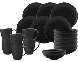 Frühstücksset Caviar Black Set van 18