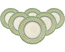 Frühstücksteller French Garden Orange ø 20,7 cm Set van 6