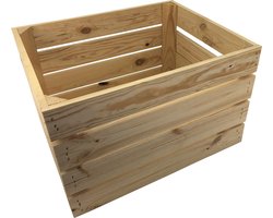 Fruitkist - Meubelkist - natural (set van drie)