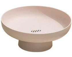 Fruitschaal - Keuken opbergmand - Organizer - 1 stuk - Roze - Metaal