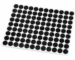 FSW-Products - 117 Antislip Rubberen Voetjes - Bescherming voor Meubels - Zwart - Zelfklevend - Perfect voor Kasten en Apparaten - Voorkom Krassen