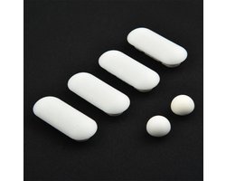 FSW-Products - 6 Stuks - WC Buffers Set - ABS - Buffer voor Wc - Wc-bril beschermen - Vervangbare - Closet - Closetbuffer - Stootdoppen